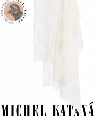 Палантин Унисекс CutTQ.W40_24DMW-1.2/BLANC